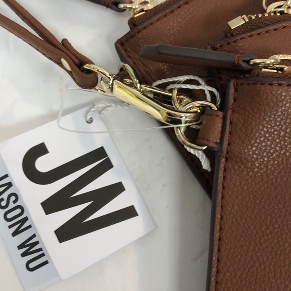 NWT Jason WU | Cognac leather trip wallet set - Picture 3 of 5